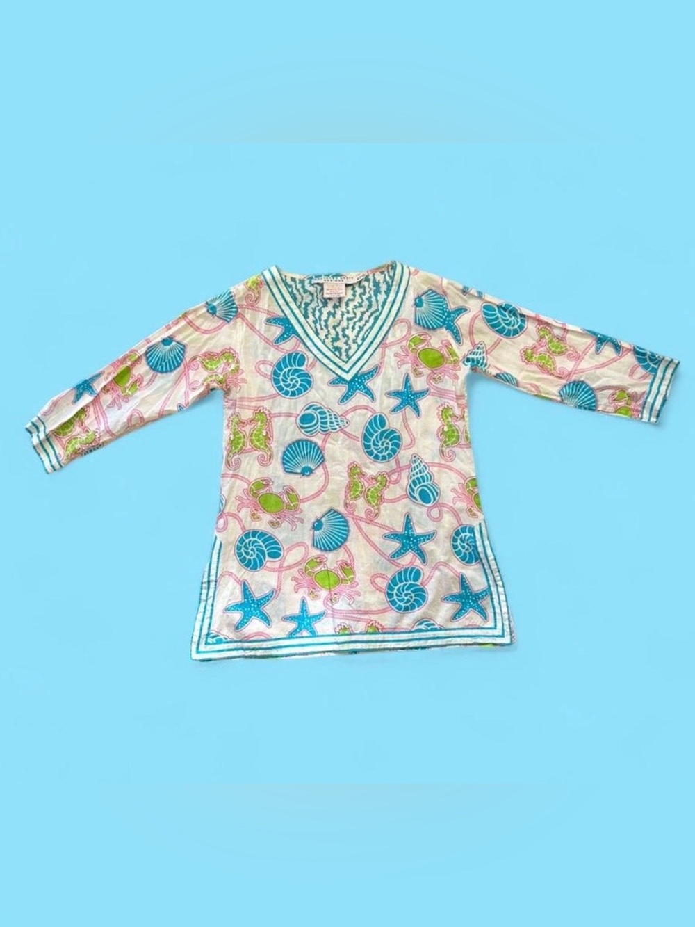 Gretchen Scott Designs Sea Life Tunic Top - Size S